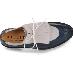 Pellet Derbies & Richelieu^- VANILLE