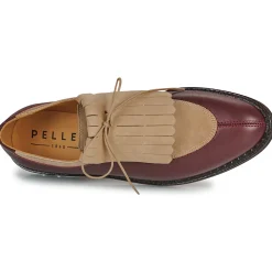 Pellet Derbies & Richelieu^- VANILLE