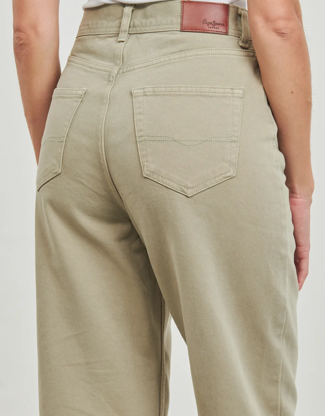 Pepe jeans - BARREL JEANS UHW Kaki Sale