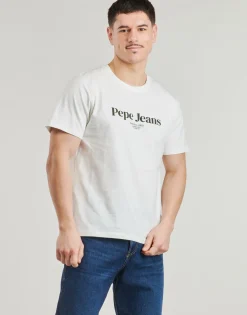 Pepe jeans - DALE TEE Blanc Best