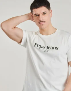 Pepe jeans - DALE TEE Blanc Best