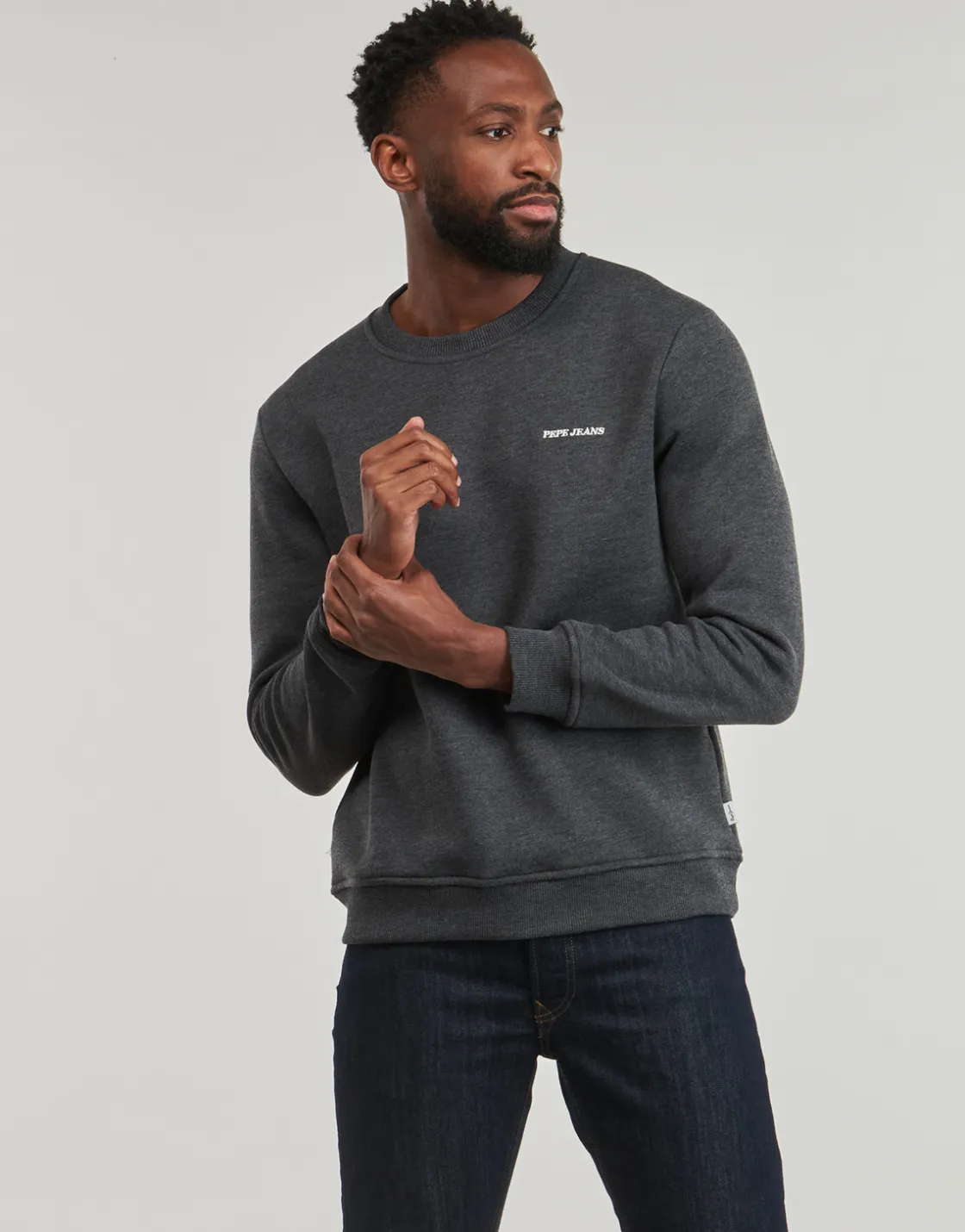 Pepe jeans - DAMIAN CREW< Sweats & Polaires