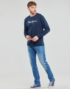 Pepe jeans T-shirts & Polos^- EGGO LONG
