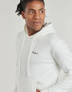 Pepe jeans - ESSENTIAL HOODIE Ecru Best