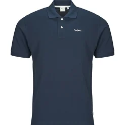 Pepe jeans - ESSENTIAL POLO CONTRAST LOGO Marine