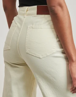 Pepe jeans Pantalons^- HIGH RISE WIDE CROP TANIA