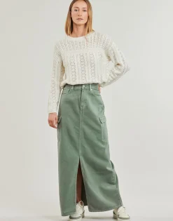 Pepe jeans - MAXI SKIRT HW CLR Kaki New