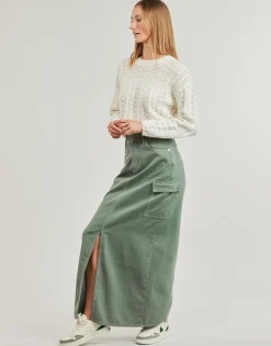 Pepe jeans - MAXI SKIRT HW CLR Kaki New