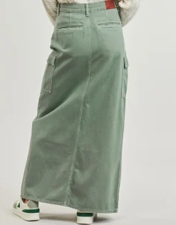 Pepe jeans - MAXI SKIRT HW CLR Kaki New