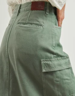 Pepe jeans - MAXI SKIRT HW CLR Kaki New