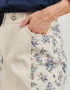Pepe jeans Jupes^- MINI SKIRT HW PAISLEY