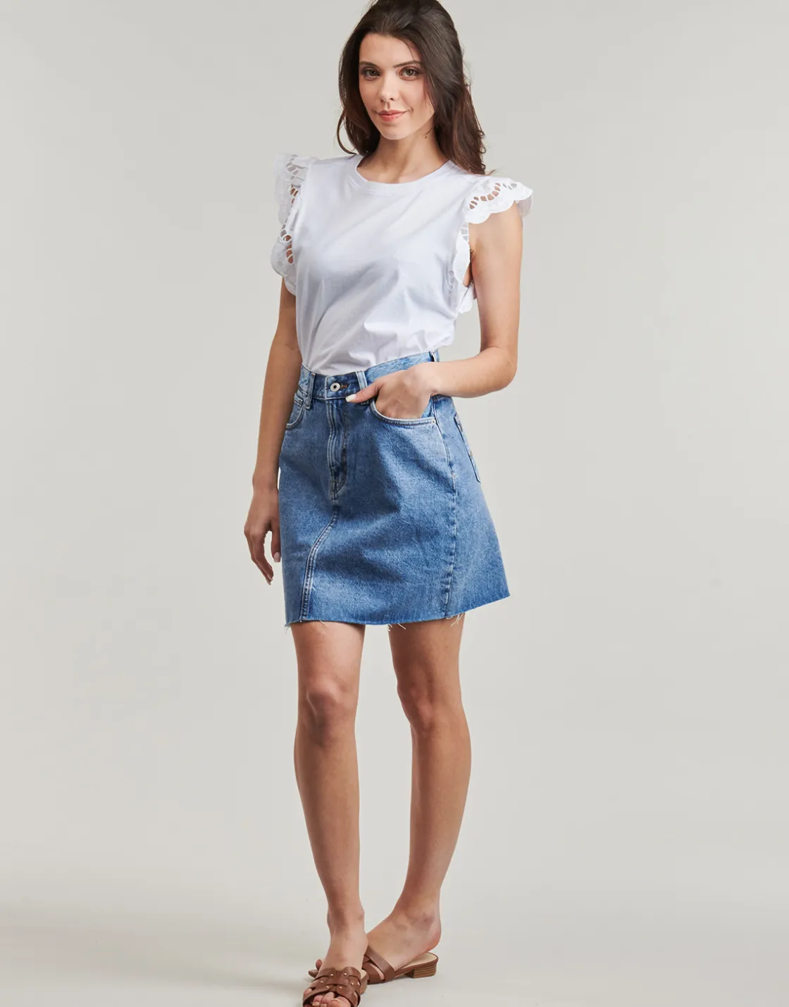 Pepe jeans - MINI SKIRT HW< Jupes