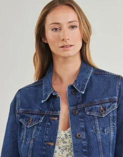 Pepe jeans - REGULAR JACKET Bleu Clearance