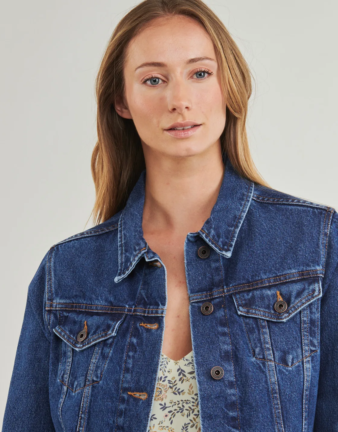 Pepe jeans - REGULAR JACKET Bleu Clearance