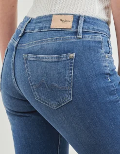 Pepe jeans - SKINNY JEANS LW Bleu Best