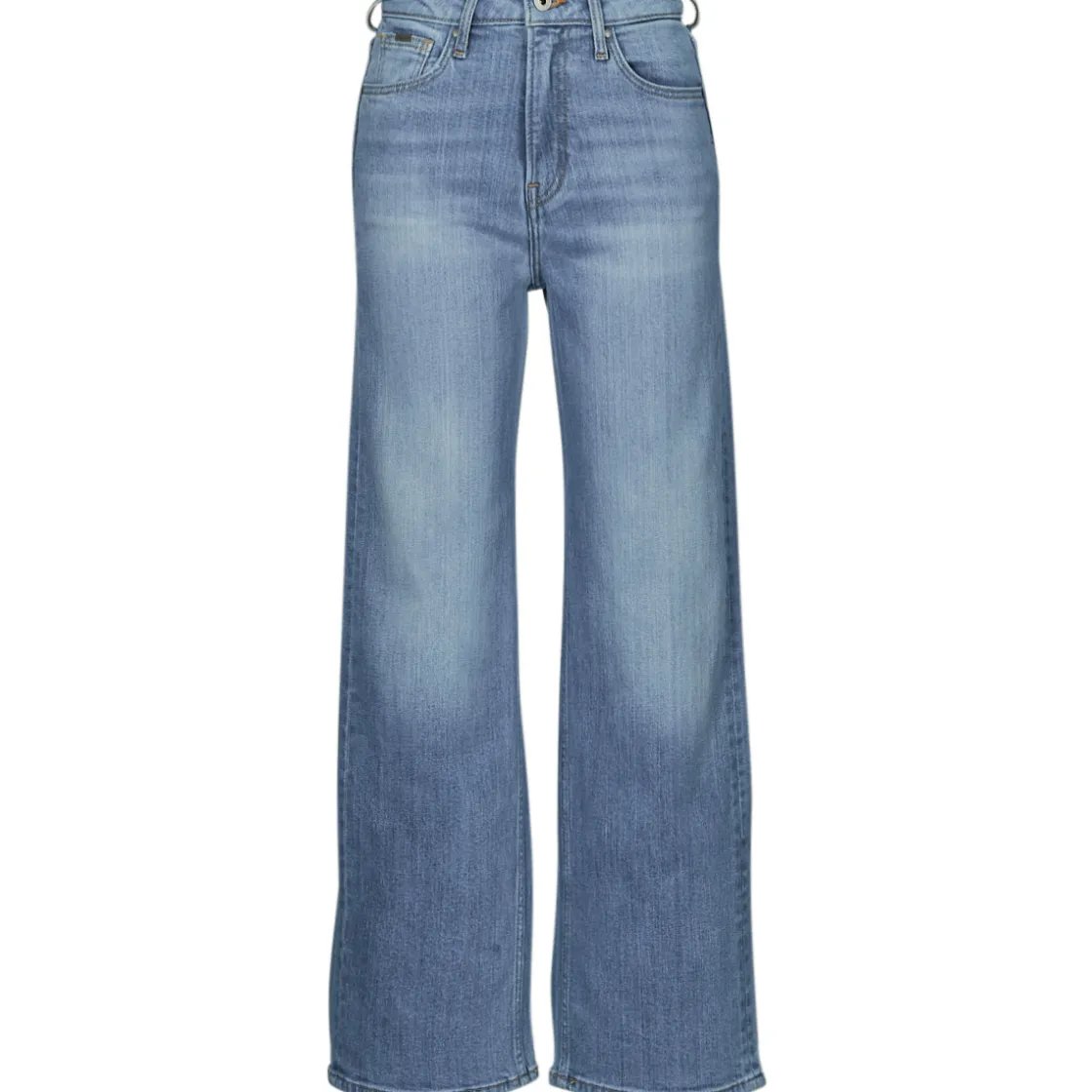 Pepe jeans - WIDE LEG JEANS UHW Bleu Sale