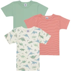 Petit Bateau - 3 TEE SHIRTS MC< T-shirts & Polos