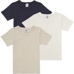 Petit Bateau T-shirts & Polos^- 3 TEE SHIRTS MC