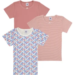 Petit Bateau T-shirts & Polos^- 3 TEE SHIRTS MC