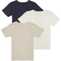 Petit Bateau - 3 TEE SHIRTS MC< T-shirts & Polos