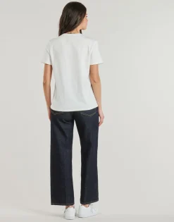Petit Bateau - MC COL ROND Blanc Outlet