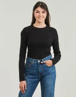 Petit Bateau - ML COL ROND Noir Best