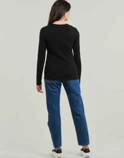 Petit Bateau - ML COL ROND Noir Best