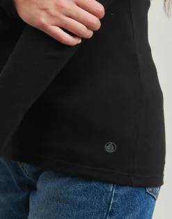 Petit Bateau - ML COL ROND Noir Best