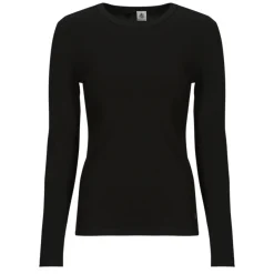 Petit Bateau - ML COL ROND Noir Best