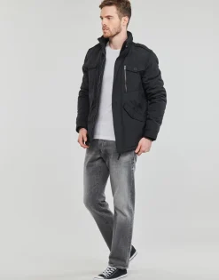 Petrol Industries - MEN JACKET PADDED Noir Outlet