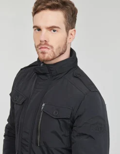 Petrol Industries - MEN JACKET PADDED Noir Outlet