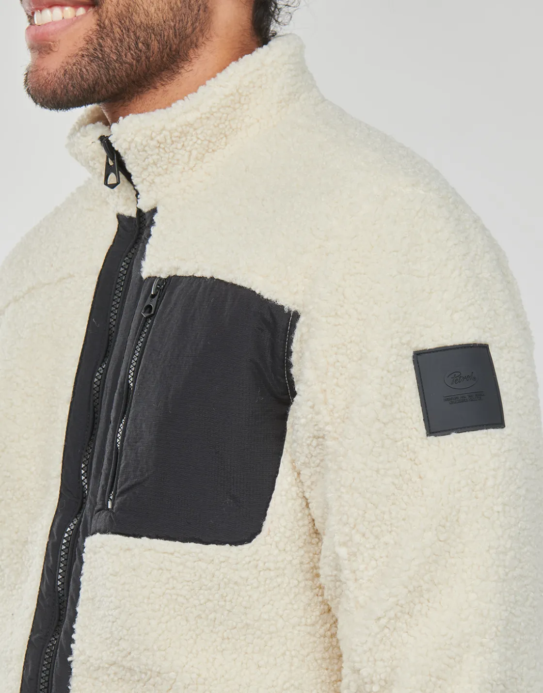 Petrol Industries - MEN JACKET Blanc Best