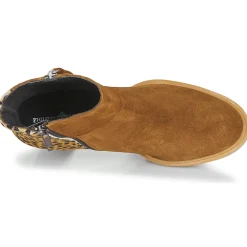 Philippe Morvan - LOKS V1 VELOURS CAMEL/LEOP< Bottines / Boots