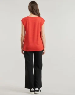 Pieces - PCBILLO TEE LUREX STRIPES< T-shirts & Polos