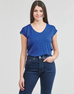 Pieces - PCBILLO TEE LUREX STRIPES< T-shirts & Polos