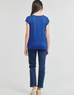 Pieces - PCBILLO TEE LUREX STRIPES< T-shirts & Polos