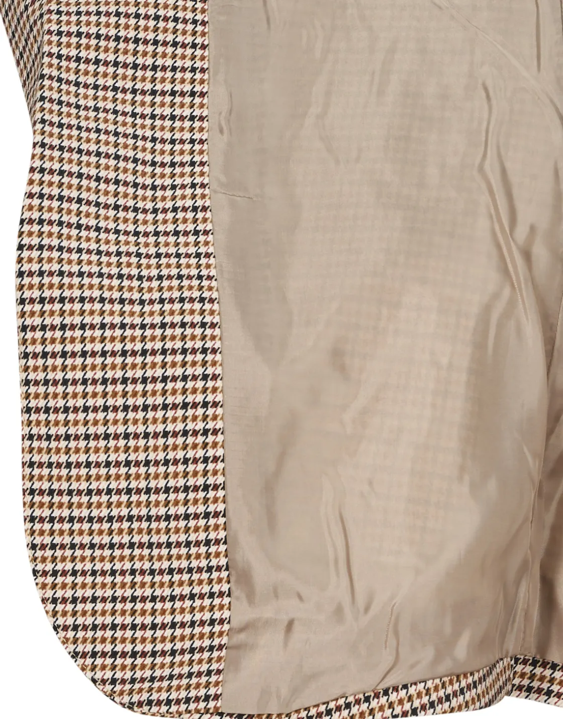 Pieces - PCBOSS 3/4 PRINTED BLAZER Marron Clearance