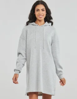 Pieces - PCCHILLI LS SWEAT DRESS Gris New