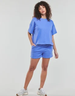 Pieces - PCCHILLI SUMMER HW SHORTS Bleu