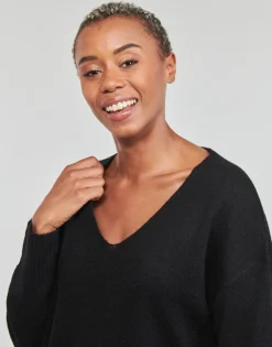 Pieces - PCJULIANA LS V-NECK KNIT DRESS NOOS BC< Robes