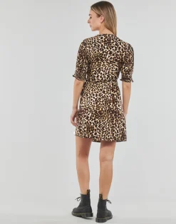 Pieces Robes^- PCTALA 2/4 WRAP  DRESS