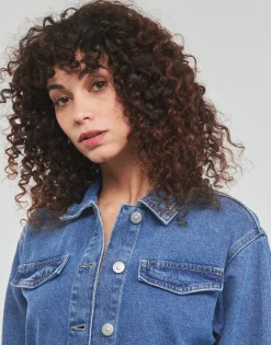 Pieces - PCTESSIE LS DNM JACKET MB873< Vestes