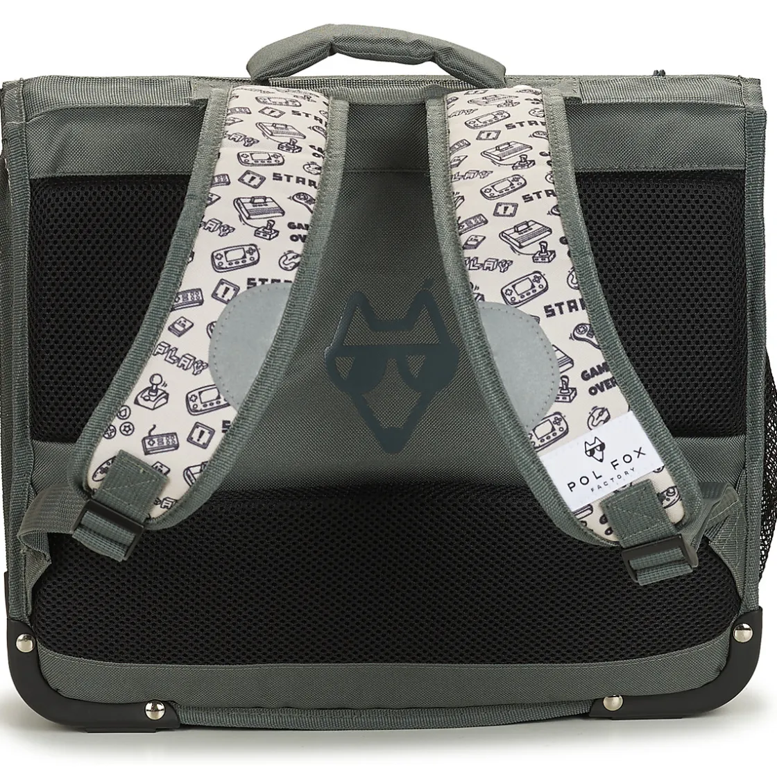 Pol Fox - CARTABLE GAMER 38 CM< Cartables