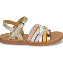 Pom d'Api - PLAGETTE LUX PLATINE-MULTIPASTEL Clearance