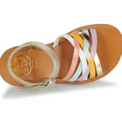 Pom d'Api - PLAGETTE LUX PLATINE-MULTIPASTEL Clearance