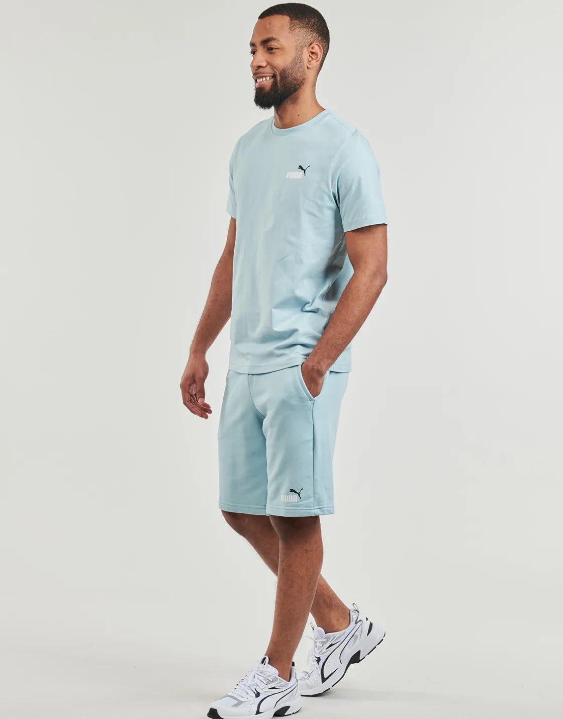 Puma - ESS 2 COL SHORTS Bleu New
