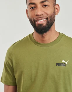 Puma - ESS+ 2 COL SMALL LOGO TEE Kaki Best