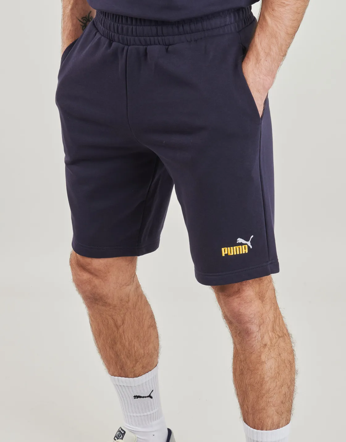 Puma Shorts & Bermudas^- ESS 2 COLOR LOGO SHORT