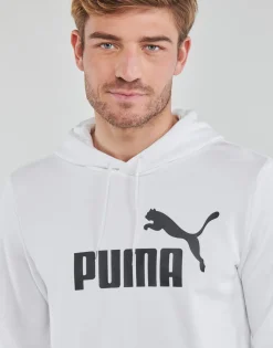 Puma - ESS BIG LOGO HOODIE FL< Sweats & Polaires