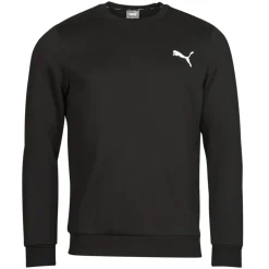 Puma - ESS CREW SWEAT FL Noir Hot